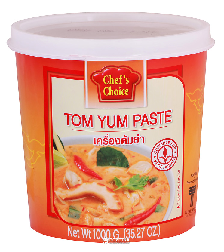Паста Том Ям кисло-сладкая Chefs Choice 400 гр Таиланд