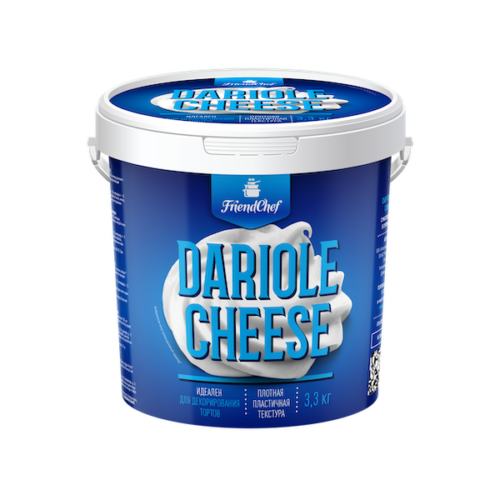 Сыр творожный сливочный DARIOLE FriendChef 72% (3,3 кг)