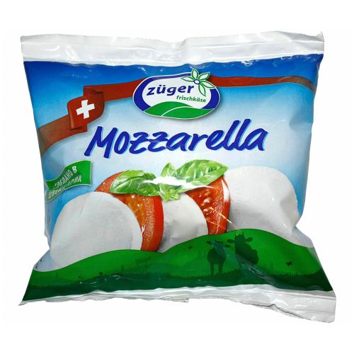Сыр мягкий шар Моцарелла ZUGER 45 % 100 гр