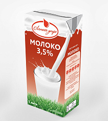 Молоко 3,2 % Летнее утро Россия 1л