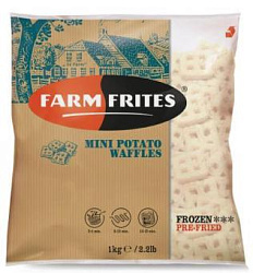 Картофель фри Farm Frites  Алфавит 1кг Нидерланды