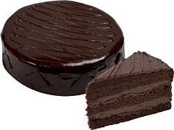 Торт Прага шоколадный 12 кусков 1.44 кг Россия