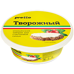 ЧЗ Сыр творожный 200 гр Pretto Унагранде 70% (6шт/кор)