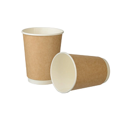 Стакан 350-400мл чай-кофе d90 бумажный цветной 50шт в упаковке