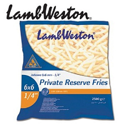Картофель фри Lamb Weston стандарт 9/9 пакет 2.5кг TR 46 Россия